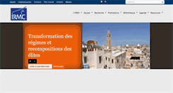 Desktop Screenshot of irmcmaghreb.org