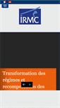 Mobile Screenshot of irmcmaghreb.org